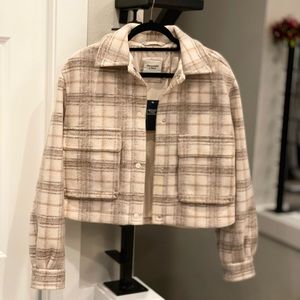 Abercrombie&Fitch Plaid Wool Jacket